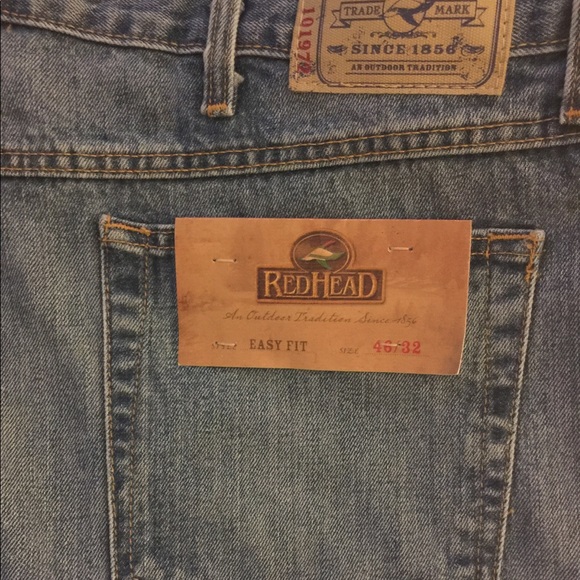 redhead easy fit jeans